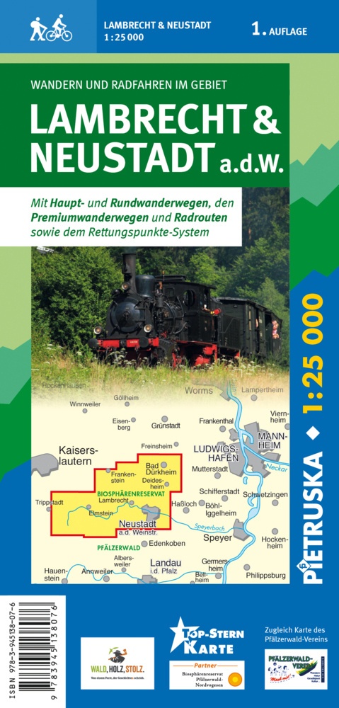 Lambrecht & Neustadt  Karte (im Sinne von Landkarte)