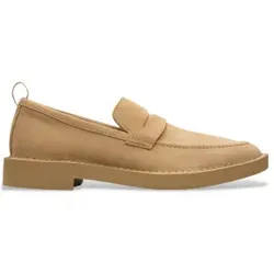 Clarks für Herren. 26180847 Leder Loafers Martock Lo braun (41), Wohnung, Wildleder, Keine, Lässig, Party, Klassisch