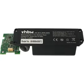 Powery Akku für Lautsprecher Bose Soundlink Mini 2, Typ 088789 mit Leiterplatte 7,4V, 2230mAh/16,5Wh - Schwarz