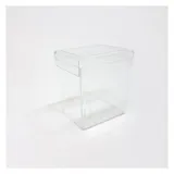 Dönges Dose transparent mit Deckel, 47 x 34 x 42 mm