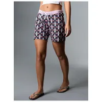 Trigema Bermudas » Shorts mit raffiniertem Design«, (1 tlg.), Gr. XL - US-Größen, orchidee, , 77411516-XL US-Größen