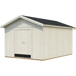 Gerätehaus PALMAKO "Martin", beige (natur), Holz, Gerätehäuser, natur