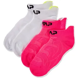 CMP Kinder Socken Füßlinge, bianco-pink fluo 28/30,