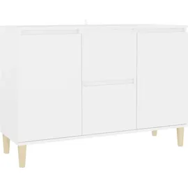 vidaXL Sideboard 103,5 x 35 x 70 cm weiß