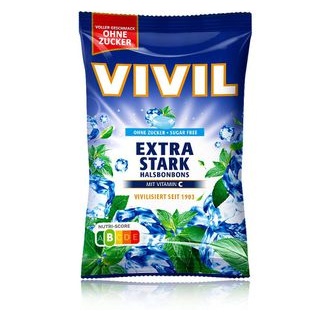 open food VIVIL® Extra Stark ohne Zucker Bonbons 33 St./ 120,0 g