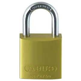 ABUS Aluminium-Vorhangschloss 72/40, gelb, 43603