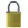 ABUS Aluminium-Vorhangschloss 72/40, gelb, 43603