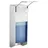 Relaxdays 2 x Eurospender 1000 ml Weiß,Silber