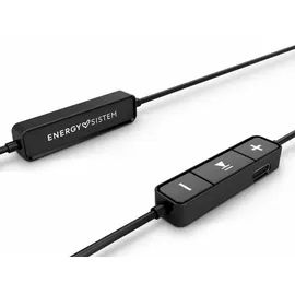 Energy Sistem Style 1 Kopfhörer mit Mikrofon (Bluetooth 5.1, 8h Akku, Crystal Clear Sound, Typ C) - Schwarz