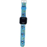 Otto Simon Handels GmbH Accutime LED-Kinderuhr Lilo & Stitch (blau), Stitch Digitaluhr mit LED-Anzeige für Uhrzeit und Datum, Blau, (Digitaluhr, 38 mm)