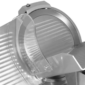 Vertes Gastro Aufschnittmaschine Schneidemaschine, Elektrisch mit 250W, Messer mit 300mm Durchmesser, Schnittstärke 0 bis 15mm, Allesschneider mit Aluminium Gehäuse, Inkl. Schleifstein