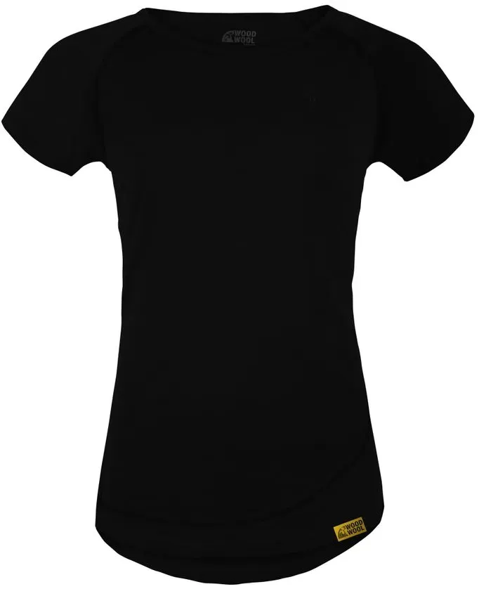 Grüezi Bag Woodwool T-shirt Lady Burnham black (1000) XL