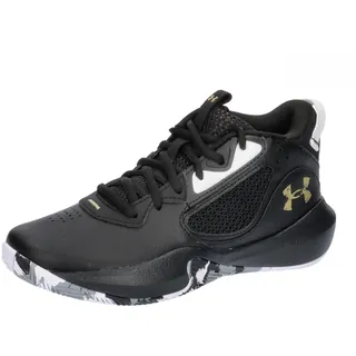Under Armour Basketball Grade School Ua Lockdown 6 Basketball Shoes, Black, 3025617-003, 38 EU - 38 EU