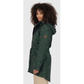 Alife & Kickin Winterjacke ALIFE & KICKIN "Damen CharlotteAK B Winterjacke, gefütterte Jacke", Damen, Gr. M, grün (grün gable), 100% Polyester, Jacken Winterjacke