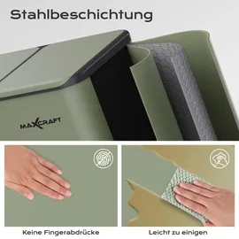 MAXCRAFT Mülleimer 60 l Grün