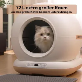 astropet Katzentoilette Neptune Series Größe unbekannt Weiß