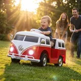 ACTIONBIKES MOTORS VW T1 Camper Bus Kinder Elektroauto Rot
