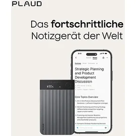 plaud NOTE PRO KI-Diktiergerät, Silver