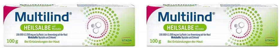 Multilind Wund- und Heilsalbe mit Nystatin und Zinkoxid