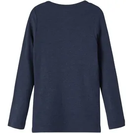 NAME IT Jungen, Nmmkab Ls Top Noos Langarm Shirt, Dark Sapphire, 110, - 110