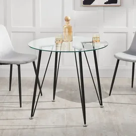 [en.casa] Huittinen Ø 80 cm schwarz