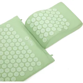 Bodhi Vital XL pastellgrün Akupressurmatte und Kissen grün