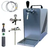 bietal® Bierzapfanlage Bierkühler BieTal® Zapfanlage 30 L/h SET 5 Liter Adapter 0,5Kg CO2
