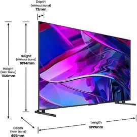 Hisense 85U7KQ 85 Zoll MiniLED ULED 4K TV