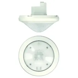 Theben 1030600 Bewegungsmelder für Deckenmontage, Steuerung für Beleuchtung theMova P360-100 UP WH