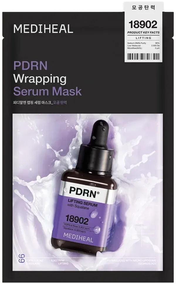 MEDIHEAL PDRN Wrapping Serum Mask Lifting 10 Stück