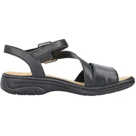 Rieker Sandale Damen Schwarz 38