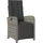 vidaXL Gartensessel 58 x 68 x 93 cm grau
