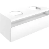 Keuco STAGELINE Waschtischunterbau mit LED-Beleuchtung, 32893290100, Korpus/Front: Inox