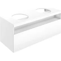 Keuco STAGELINE Waschtischunterbau mit LED-Beleuchtung, 32893290100, Korpus/Front: Inox