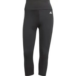 ADIDAS adidas Damen Designed To Move High-Rise, BLACK/WHITE, XS