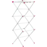 Kleeneze KL078834EU7 Ausziehbarer Wäscheständer mit DREI Ebenen, waeschestaender, 7m Trockenlänge, Erweiterbar Clothes Airer, Clothes Horse, anpassbare für unterschiedliche Wäschemengen