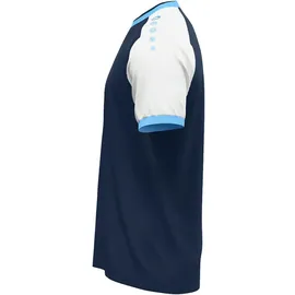Jako Dynamic Kurzarm, Marine/weiß/SkyBlue, 164