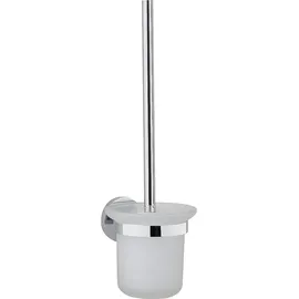 Evenes WC Bürstengarnitur Rumba mit Wandhalter, Messing verchromt - 93 954 92