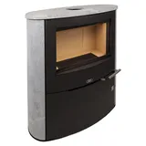 Kaminofen Omaha Speckstein - Schwarz