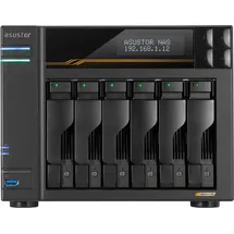 ASUSTOR Lockerstor 6 Gen3 Leergehäuse Schwarz