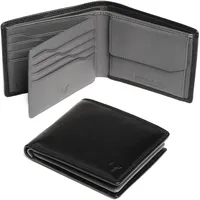 Lavalen Geldbörse Herren Leder - Portmonee Herren Leder - Wallets for Men - Geldbeutel Herren Klein - Herren-geldbörsen - Herren Portemonnaie Herren - Brieftasche Herren - Geschenke für Männer.