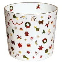 Taitù Taitù, Blumentopf, Noël Oro Übertopf