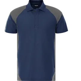 Fristads Poloshirt 7047 GPM - Marine/Grau/XL 300509-586-XL