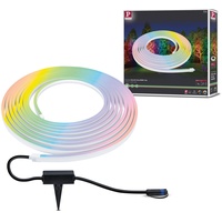 PAULMANN Plug & Shine Stripe Smart Home Zigbee Smooth IP67 RGBW 39W Weiß