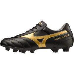 Fußballschuhe Mizuno Morelia Ii Club. Schwarz. Unisex SCHWARZ|SCHWARZ|gold 42
