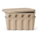 Ferm Living Aufbewahrungsbox Set Paper Pulp Aufbewahrungsboxen 2 St.