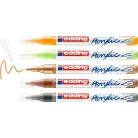 edding Acrylmarker 5 St. mehrfarbig