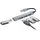 ngs IHUB4 Micro – USB Hub 4 Anschlüsse (1x USB 3.2 Gen1 5Gbps + 3X USB 2.0), kompakt, Plug & Play, kompatibler PC und Mac, 100 mm Kabel
