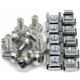 M6 CAGE NUTS SCREWS Zubehör Silber