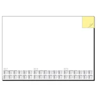 Sigel Schreibunterlage Design: Memo, 80g/qm, 595 x 410 mm, 30 Blatt,
